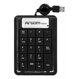 Teclado Argom numerico retractil