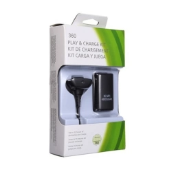 BATERIA XBOX 360 + CABLE CARG 4800 MAH