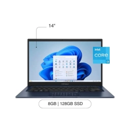 Notebook Asus Vivobook X1404VA-I38128 Blue