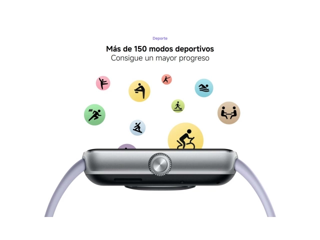 Pantalla encendida del Smartwatch Xiaomi Redmi Watch 5 Black mostrando funciones
