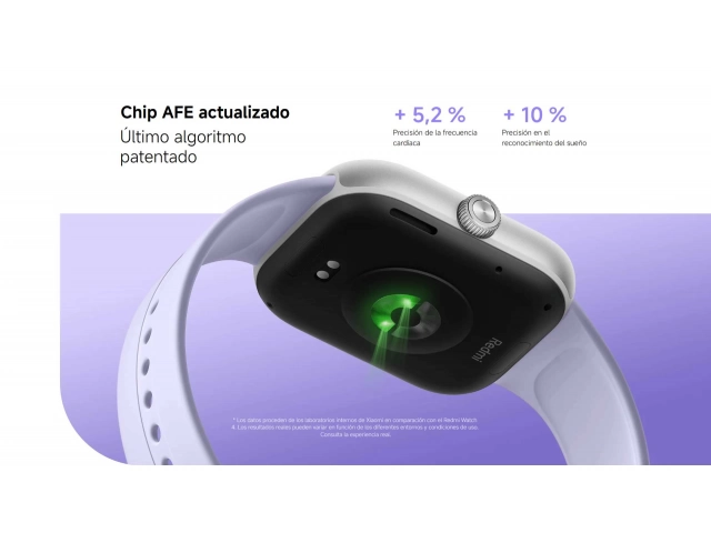 Perfil lateral del Smartwatch Xiaomi Redmi Watch 5 Black