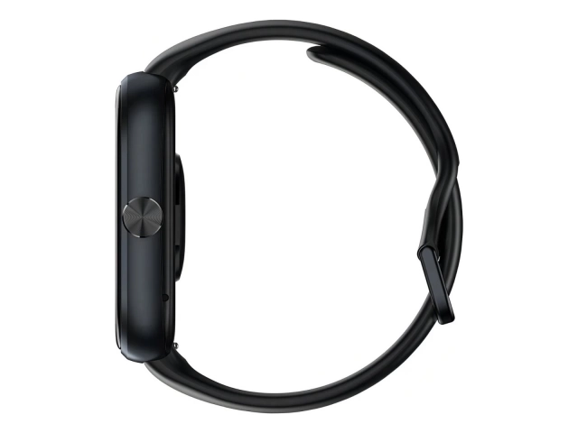 Detalle de la correa y diseño del reloj inteligente Honor Watch 5 negro, destacando su estilo moderno para el día a día, compra en Avlis.