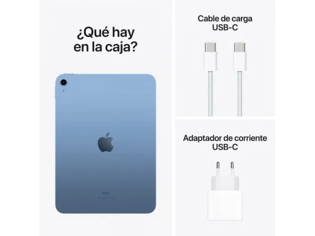Cámara trasera de 12MP del iPad 10.9 pulgadas (10ª generación) Wi-Fi 64GB Azul, venta en Avlis.