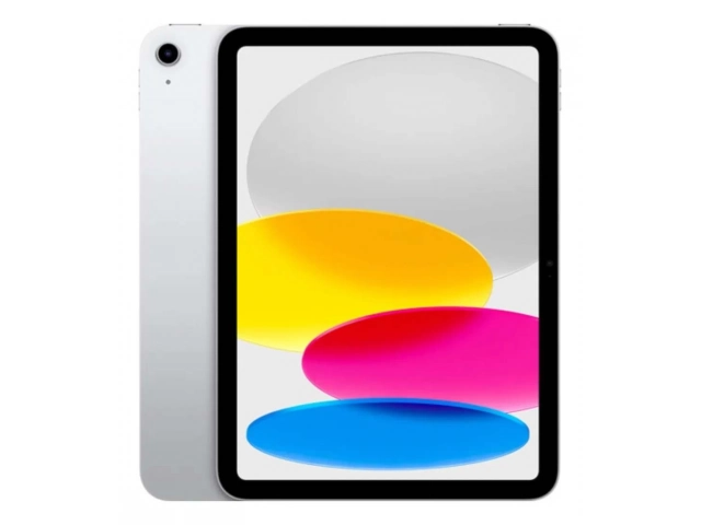 Nuevo Apple iPad 10.9 pulgadas (10&ordf; generaci&oacute;n) Wi-Fi 64GB en color Plata, mostrando su pantalla Liquid Retina y dise&ntilde;o moderno. Disponible en Avlis Uruguay.