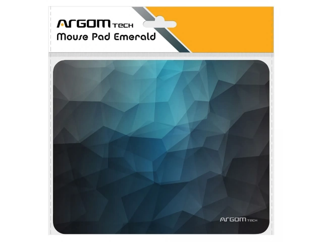 Detalle del apoyo de gel, la superficie de Lycra y la base antideslizante del mousepad Argom AC33G azul. Avlis