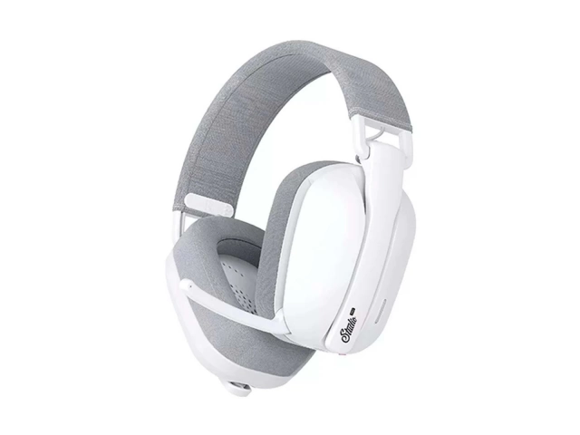 Auriculares inalámbricos Fantech Studio Pro WHG03 en color Blanco, con conectividad Tri-Modo y sonido de calidad estudio. Avlis Uruguay.