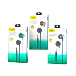 Auricular Foneng T63 Blue Metal