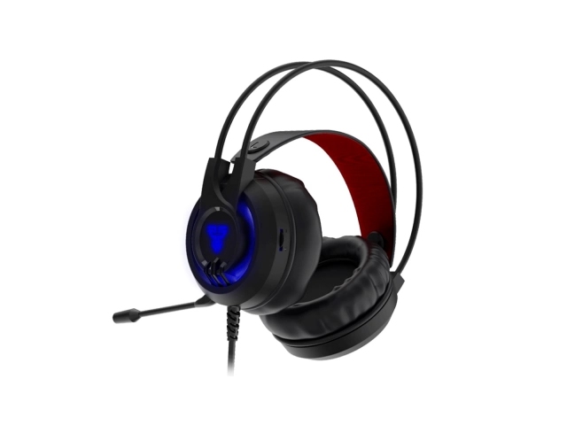 Iluminación LED activada del auricular Fantech Chief II HG20, ideal para ambientar sesiones gaming.