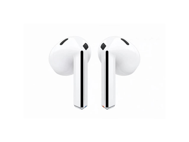 Descubre los Samsung Buds 3 en blanco. Disfruta de audio inmersivo, Cancelaci&oacute;n Activa de Ruido (ANC) y hasta 30 horas de autonom&iacute;a.