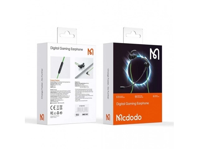 Auriculares gamer Mcdodo Digital HP-1330 con sonido envolvente 7.1 y micrófono, a la venta en Avlis Uruguay.