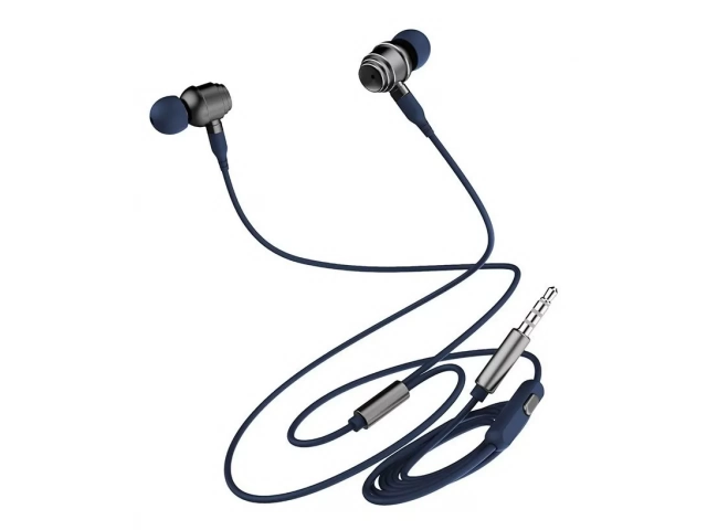 Avenzo AV639 Azules: Auriculares in-ear 2 en 1 que funcionan con módulo Bluetooth 5.0 (hasta 4hs bat.) o con cable Jack 3.5mm. Incluyen micrófono y controles en ambos modos. Disponibles en Avlis Uruguay.