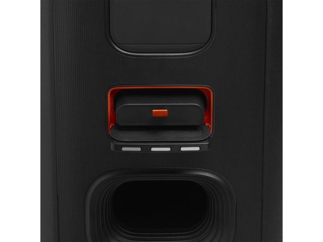 El JBL PartyBox Stage 320 ofrece sonido JBL Pro Sound de 240W, AI Sound Boost y un show de luces espectacular. Portátil con ruedas y batería intercambiable (18hs). Ideal para fiestas en Uruguay. Disponible en Avlis.