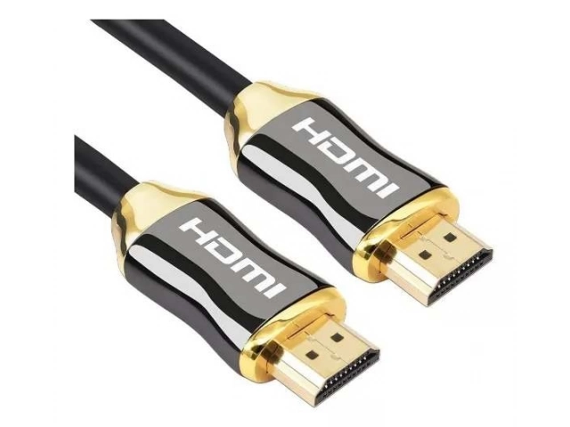 Cable HDMI marca Gravity de 3 metros, compatible con resolución 4K Ultra HD, HDR y alta velocidad. Ideal para TV, consolas y PC. Disponible en Avlis Uruguay.