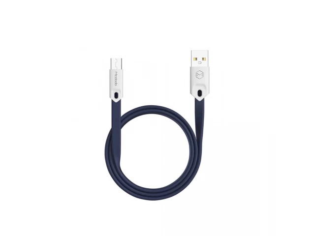 Cable Mcdodo Gorgeous CA-0833 de 1 metro con conector Micro USB y diseño reforzado en TPE, a la venta en Avlis Uruguay.