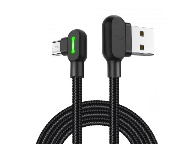 Cable Mcdodo CA-5772 Micro USB de 1.8m con conector reversible y en ángulo de 90 grados, a la venta en Avlis Uruguay.