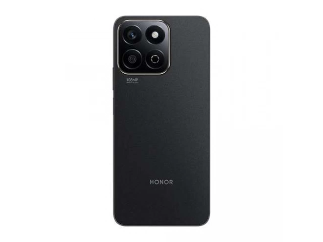 Sistema de cámara con sensor principal de alta resolución (ej. 108MP) del Honor X7c Negro