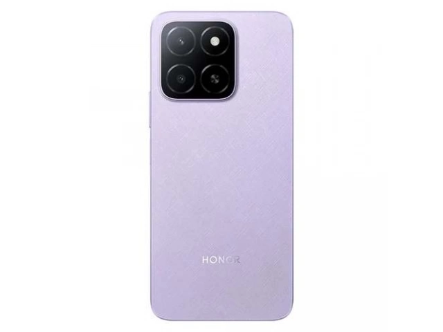 Detalle del sistema de cámaras del Honor X6b Purple, diseñado para capturar buenos momentos