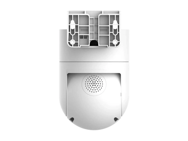 Cámara Xiaomi CW300 mostrando su capacidad de movimiento PTZ para cobertura de 360 grados en exteriores