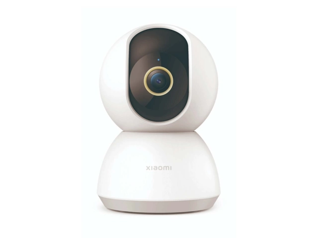 Camara de seguridad Xiaomi Smart Camera C300 con resolución 2K, vista frontal, disponible en Avlis Uruguay.
