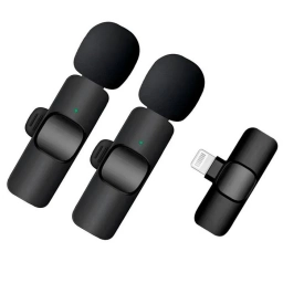 Microfono solapero inalambrico K9 - Iphone - c/2 Mic