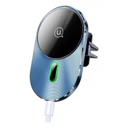 Cargador de Auto Usams Magntico 15W Inalmbrico
