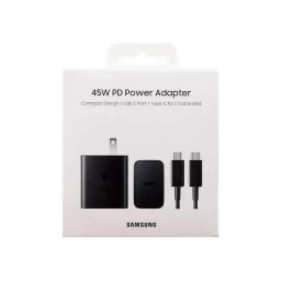 Cargador de Pared Samsung 45W USB C con cable