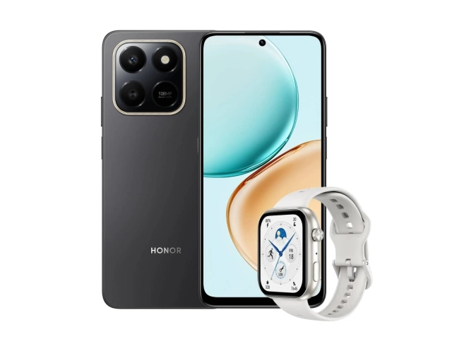 Celular Honor X7d de alto desempe&ntilde;o con 256GB Black. Incluye Honor Watch 2i White de &uacute;ltima generaci&oacute;n.