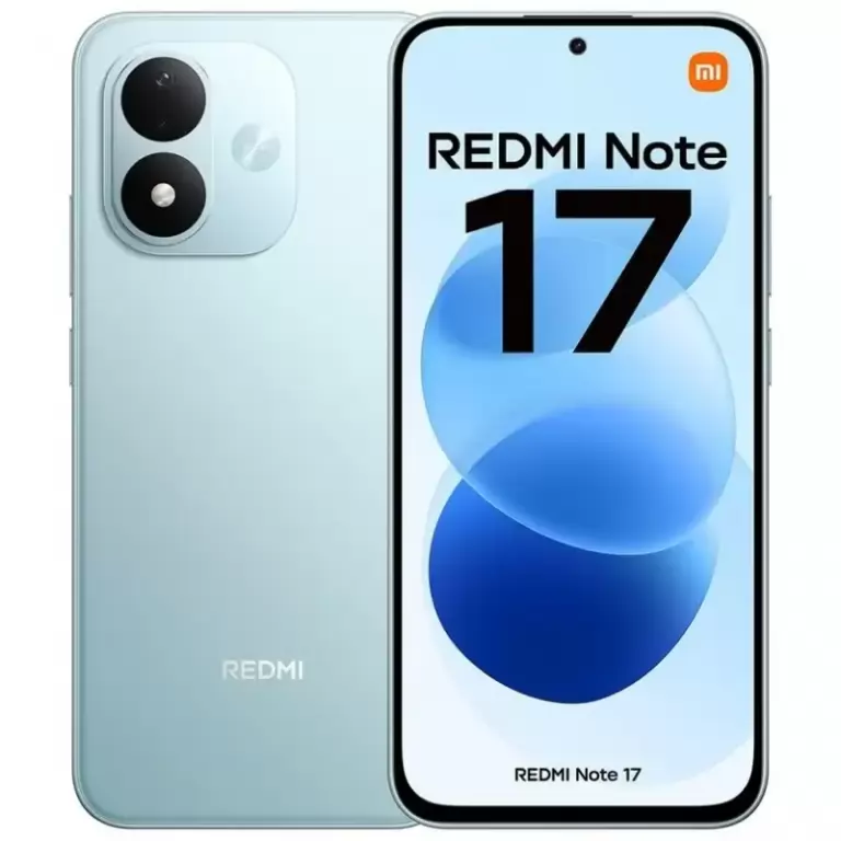 Celular Xiaomi Redmi Note 17 4+4GB 128GB Verde Azulado
