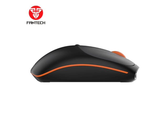 Teclado inalámbrico Fantech WK895 negro con teclas chiclet silenciosas, parte del combo, disponible en Avlis.