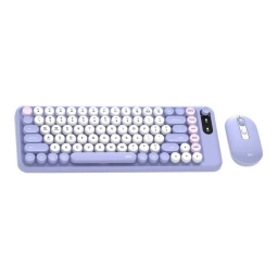 Combo Fantech WK898 Inalambrico Purple
