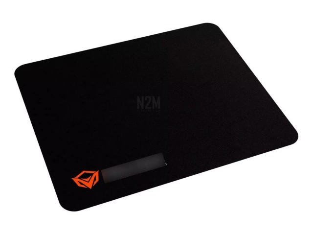 MousePad Meetion MT-PD015 Negro en su empaque, listo para comprar en la tienda online de Avlis Uruguay.