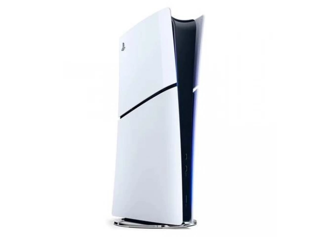Nueva PlayStation 5 Slim Digital Edition 1TB en un setup de gaming, diseño compacto, en Avlis.