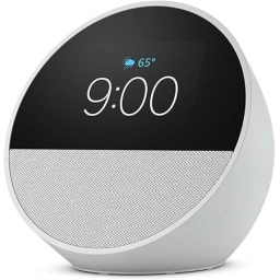 Amazon Echo Spot 2024 Smart Alarm Clock White
