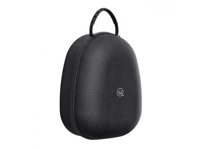 Estuche protector universal USAMS ZB292 color negro para auriculares TWS y accesorios, en Avlis Uruguay.