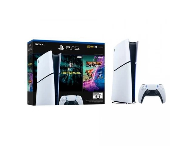 Experiencia de juego inmersiva en la PlayStation 5 Slim Digital Edition, gráficos 4K, venta en Avlis.