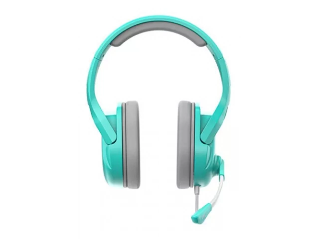 Auriculares Fantech MH86 Valor Verde vista frontal con diseño elegante y moderno.%u200B
