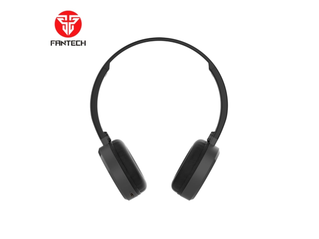 Auriculares Fantech WH02 vistos de frente, diseño moderno y minimalista