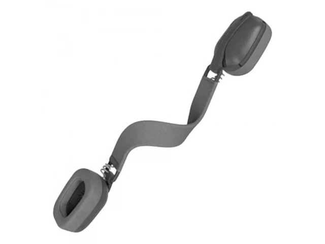 Detalle de las almohadillas de memory foam y el micrófono desmontable con cancelación de ruido de los auriculares Fantech Studio Pro WHG03 Space Gray. Avlis.