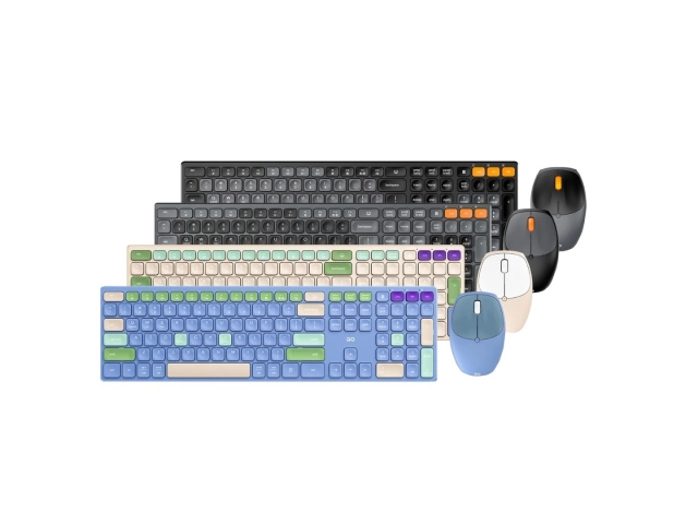Mouse inalámbrico Fantech WK895 Blue ergonómico y de 5 botones.%u200B