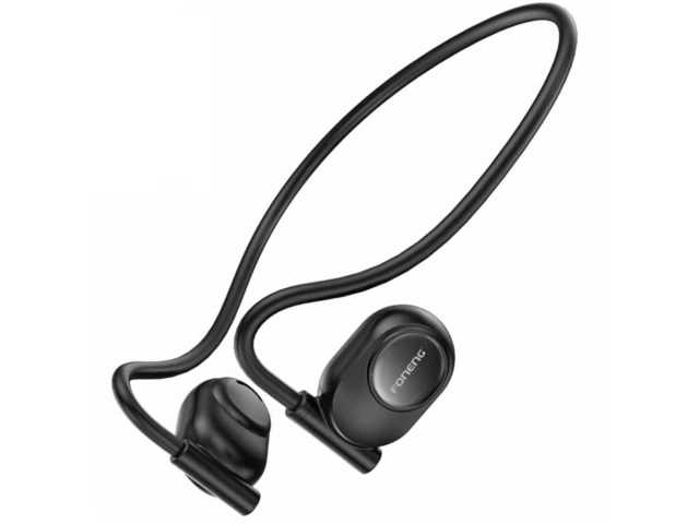 Auriculares Foneng BL39 vistos de frente, diseño abierto y moderno