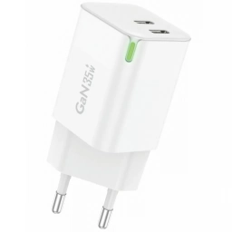 CARGADOR SIN CABLE GaN35 35W 2-USB-C FONENG