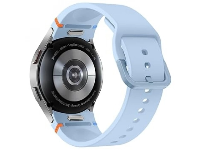 Samsung Galaxy Watch FE Plata mostrando monitoreo de SpO2 y diseño elegante, batería duradera, en venta en Avlis Uruguay.