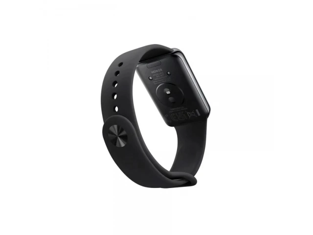 Funciones de salud y deporte de la Honor Band 9 negra, como monitoreo de SpO2 y modos deportivos, en Avlis
