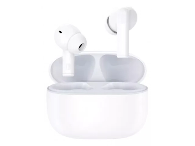 Estuche de carga de los Honor Choice X7 Lite mostrando los auriculares en su interior.