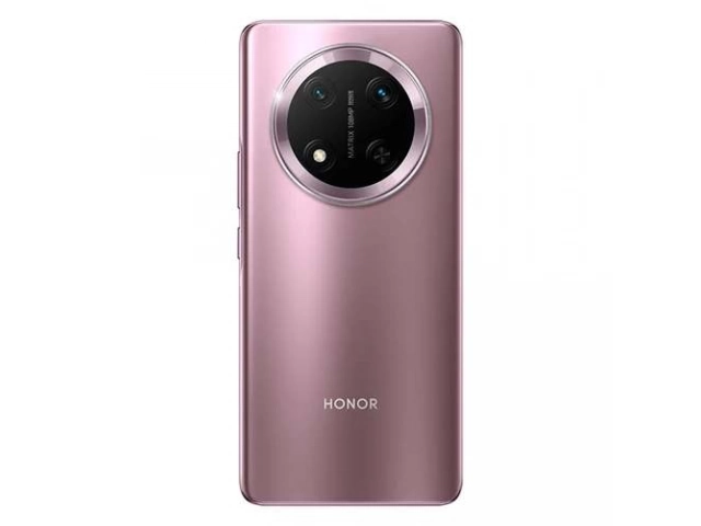 Smartphone Honor Magic 7 Lite color Púrpura con 8GB RAM y 256GB almacenamiento, pantalla ultra resistente, disponible en Avlis Uruguay.