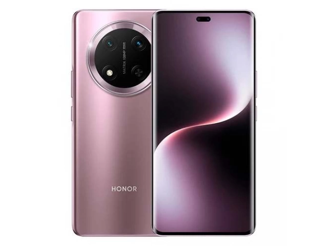 Smartphone Honor Magic 7 Lite color Púrpura con 8GB RAM y 256GB almacenamiento, pantalla ultra resistente, disponible en Avlis Uruguay.
