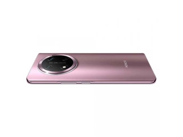 Detalle de la pantalla AMOLED vibrante y resistente del Honor Magic 7 Lite Púrpura, tecnología anti-caídas, a la venta en Avlis