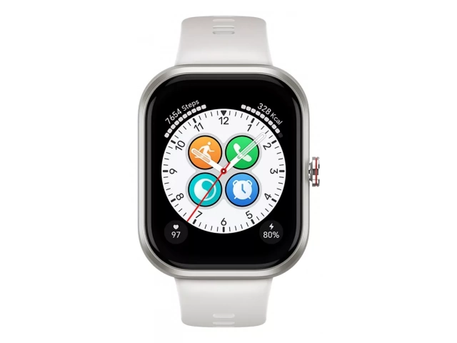 Funciones de deporte y salud del Smartwatch Honor Watch 5 blanco, mostrando interfaz de monitoreo de actividad física, en Avlis.