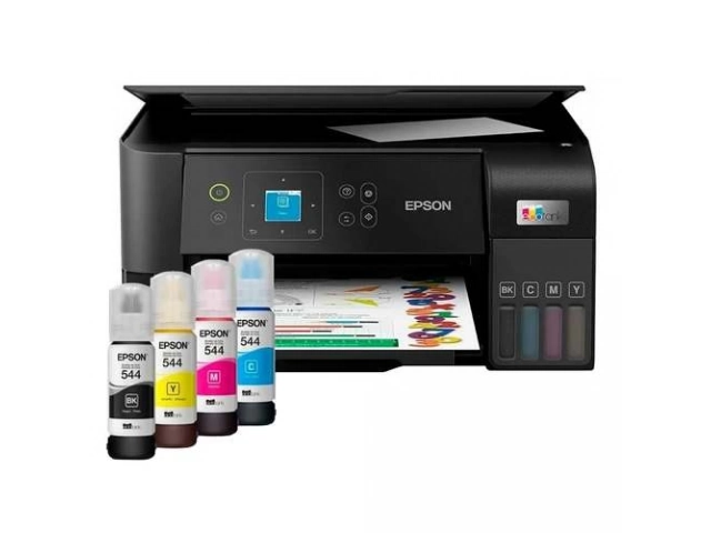 Impresora multifunción Epson L3560 EcoTank con Wi-Fi y sistema de tanques de tinta recargables, ideal para impresión económica en el hogar. Avlis Uruguay.