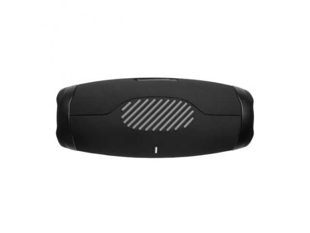 Indicador de batería del JBL Boombox 3 Wi-Fi Black, ofreciendo hasta 24 horas de reproducción continua.